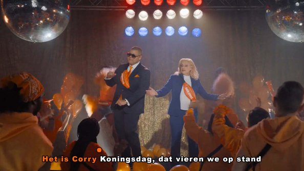 Musicclip Corry Koningsdag ft Brownie Dutch